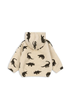 Jody Teddy-Hoodiejacke Dino Silhouette