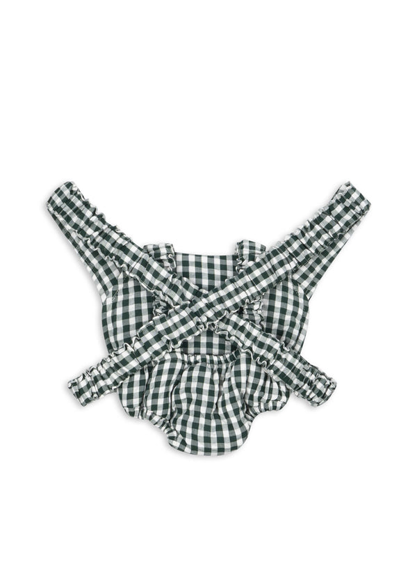 Doll Carrier Green Check