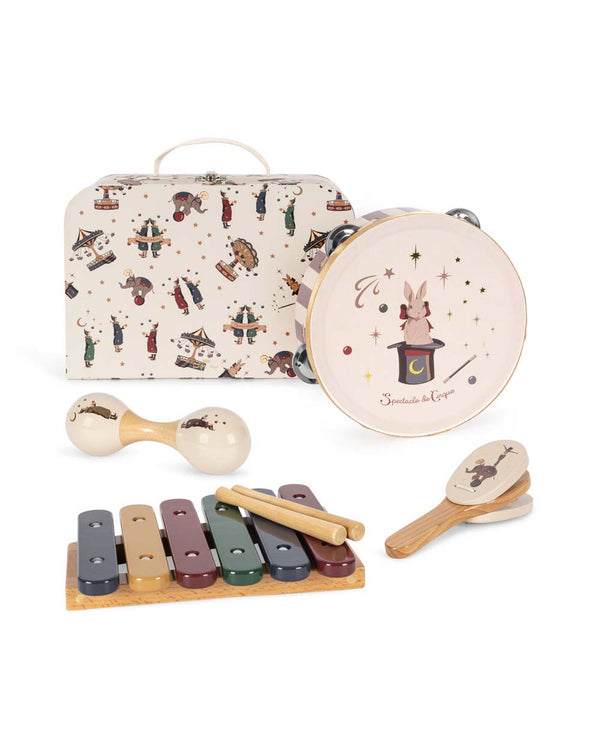 Musik-Set im Köfferchen Circus