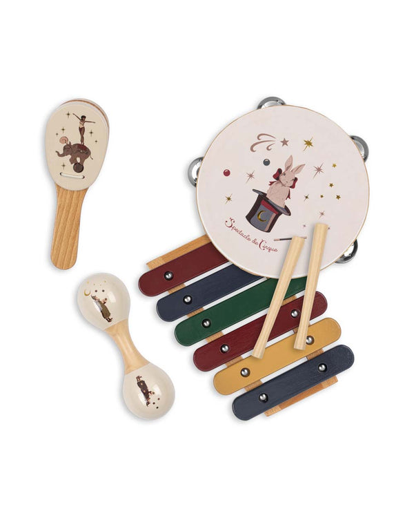 Musik-Set im Köfferchen Circus