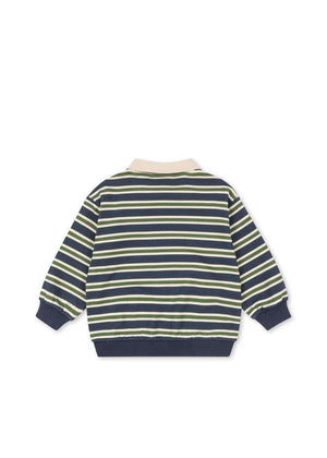 Konges Sløjd Langarm-Polo Spellbound Stripe Rückansicht