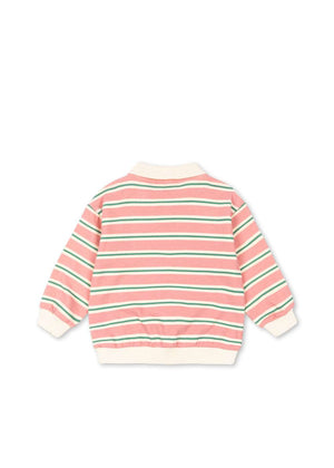 Konges Sløjd Spotty Polo Blush Bound Stripe von hinten