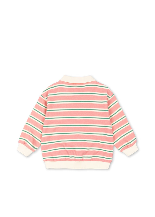 Spotty Lanarm-Polo Blush Bound Stripe