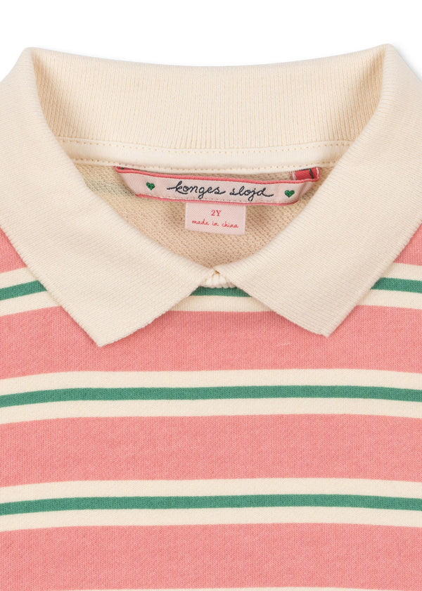 Spotty Lanarm-Polo Blush Bound Stripe