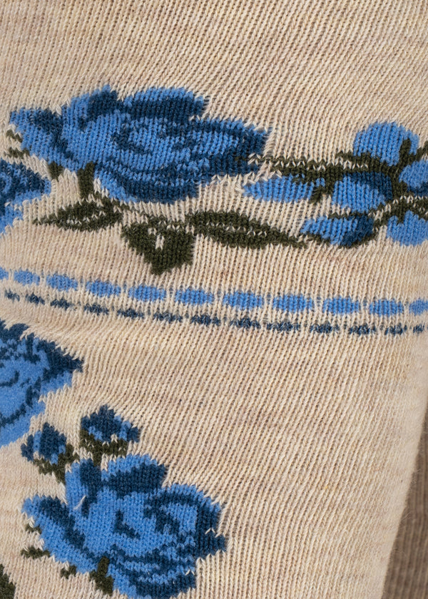 2-Pack Jacquard Tights Amarena / Tramonto