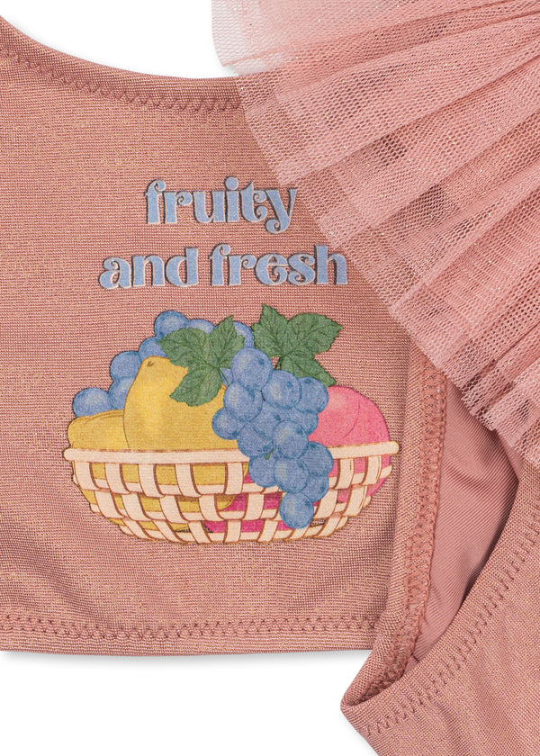 Bikini Amandine rose poudré