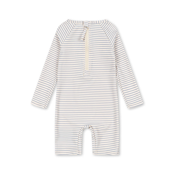 Aster Badeanzug Onesie Stripe Bluie