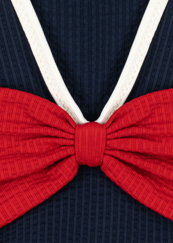 Maillot de bain Bowie, blazer bleu marine