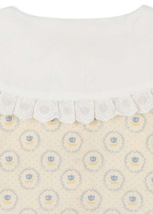 Konges Sløjd Coeur Collar Bluse Ciel Mirage – Gesamtlook