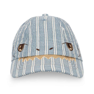 Konges Sløjd Elliot Shark Cap Trio Bleu Stripe – Detailansicht Schirm