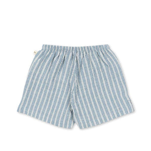 Konges Sløjd Elliot Shorts Trio Bleu Stripe – seitlich