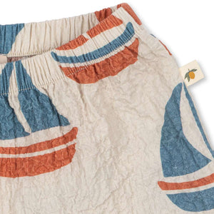 Konges Sløjd Elliot Shorts Ahoy – Nahaufnahme Stoff