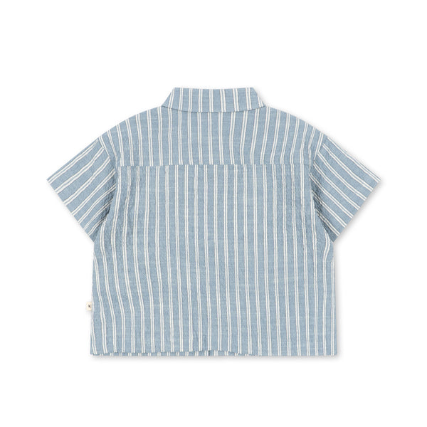 Elliot Shirt Trio Bleu Stripe