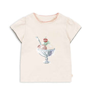 T-shirt à manches bouffantes Famo Buttercream