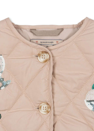 Flora Jacke Gelato von Konges Sløjd, Detailansicht
