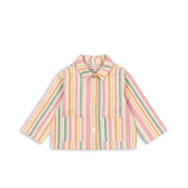 Frankie Shirt/Jacket Miami Stripe