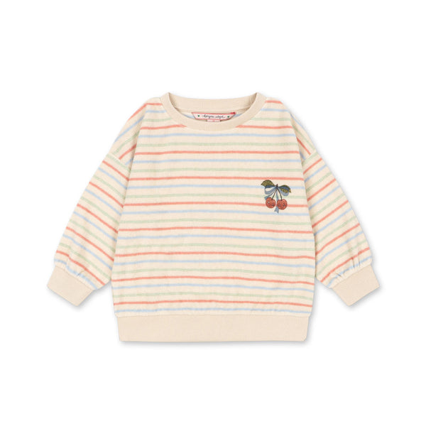 Itty Sweatshirt Confetti Stripe