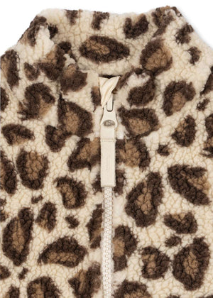 Kinder-Teddyjacke Jody Leo von Konges Sløjd, Rückansicht
