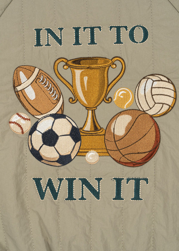 Juno Bomberjacke Laurel Oak