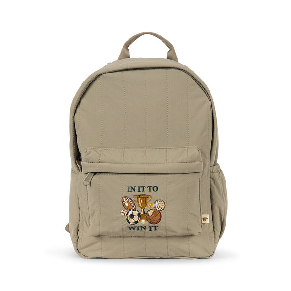 Juno Bestickter Rucksack Laurel Oak