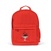 Juno Bestickter Rucksack Fiery Red