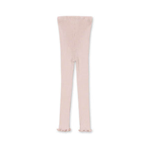 Kara Leggings aus Seidenmix von Konges Sløjd in Rosé, Rückansicht