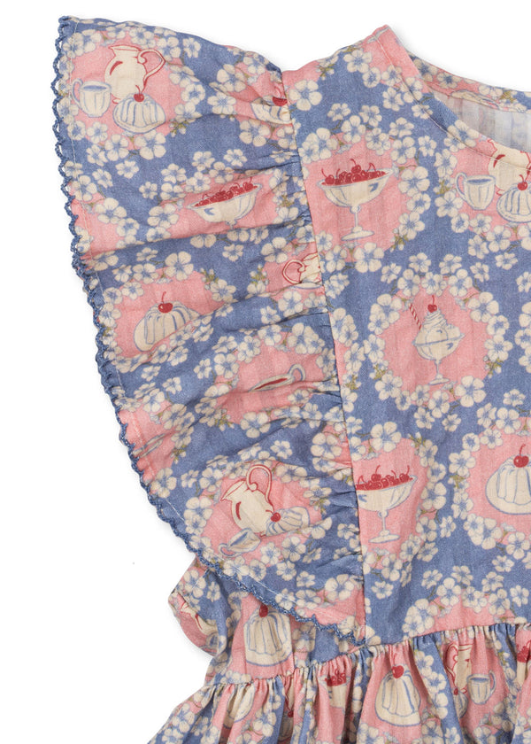 Robe à volants de Kim L'heure du goûter