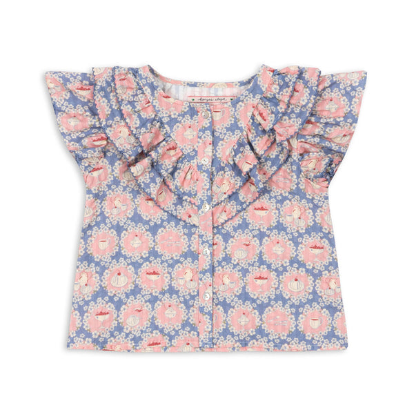 Kim Chemise à volants L'heure du goûter