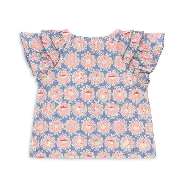 Kim Chemise à volants L'heure du goûter