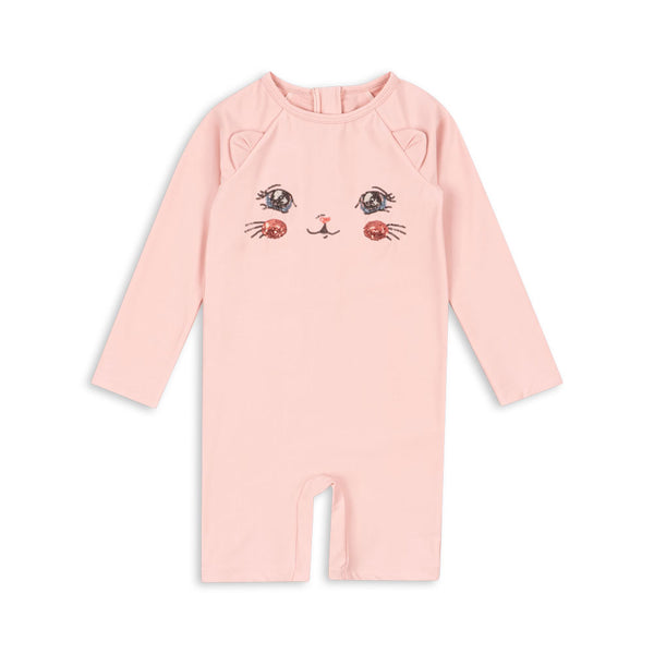 Kitty Onesie Powder Pink