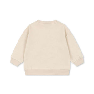 Rippbündchen am Ärmel des Lou Sweatshirts Summersand von Konges Sløjd