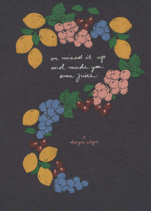 Lou Sweatshirt Magnet Fruits von Konges Sløjd aus weicher Bio-Baumwolle