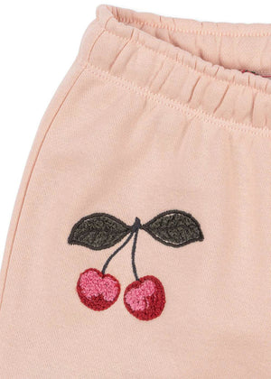 Bio-Baumwolle der Lou Sweatpants von Konges Sløjd im Detail