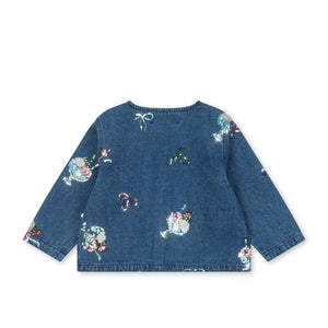 Konges Sløjd Magot Jeansshirt Gelato – Denim-Struktur