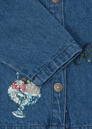 Konges Sløjd Magot Jeansshirt Gelato am Kind