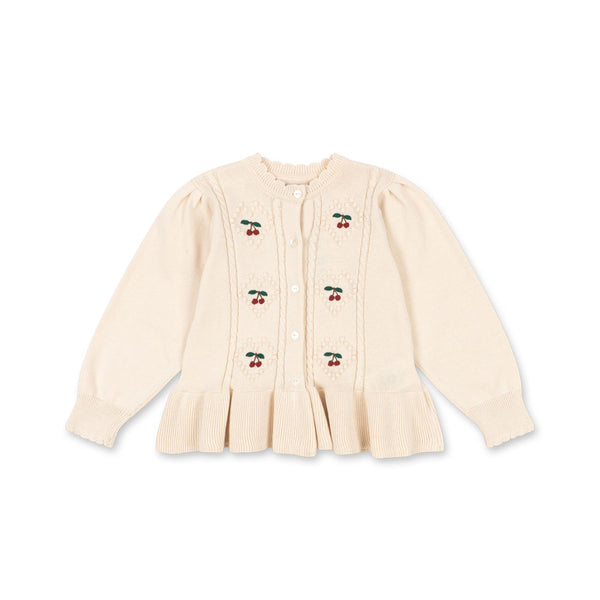 Soleil Cardigan Pearled Ivory