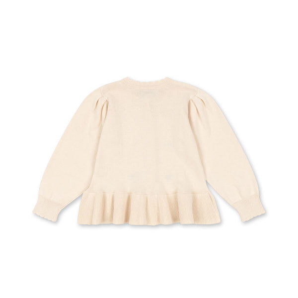 Soleil Cardigan Pearled Ivory