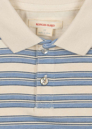 Spotty Poloshirt Stripe Ciel von Konges Sløjd, Rückansicht