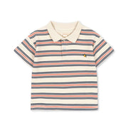 Spotty Poloshirt Stripie Stripe
