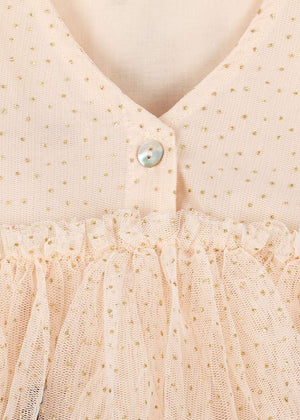 Konges Sløjd Yvonne Puff-Kleid Gelato – Saum und Schnitt