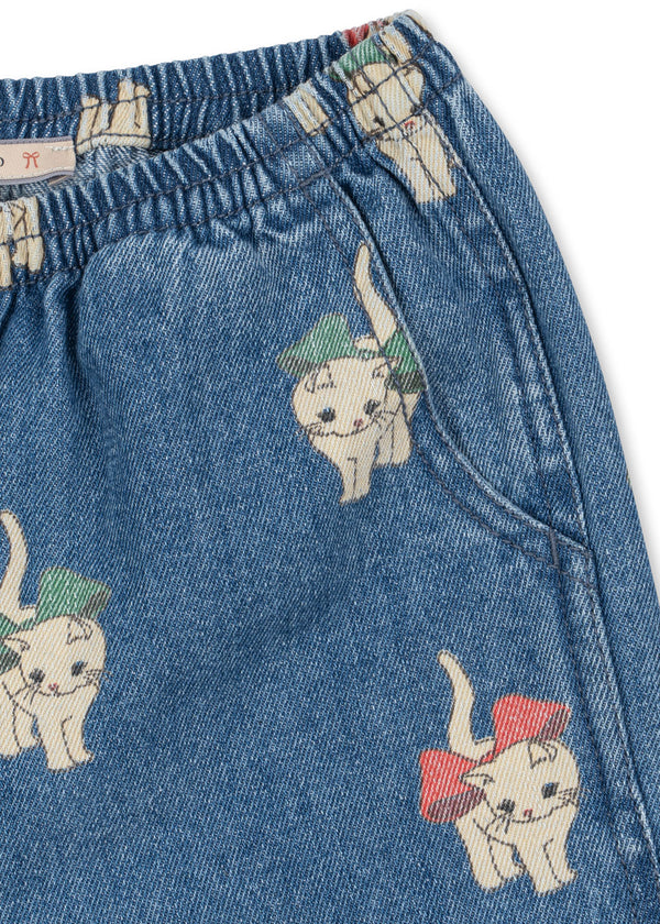 Magot Jeanshose Bow Kitty