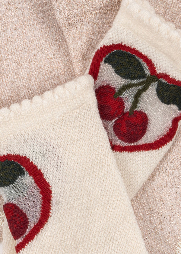 2-Pack Socken Cherry Rose