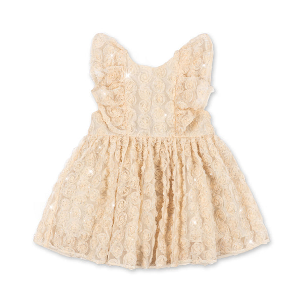 Robe Ally Fleurie Sable