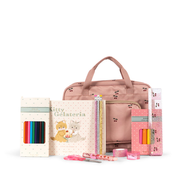 Sac « Essentiels de vacances » cerise