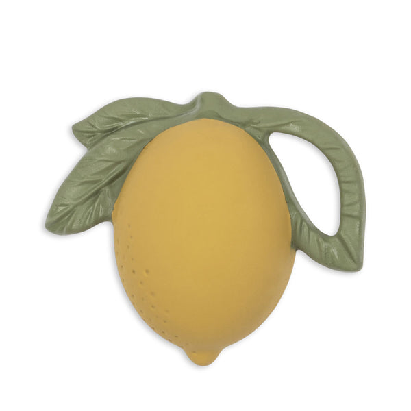 Natural Rubber Teether Lemon
