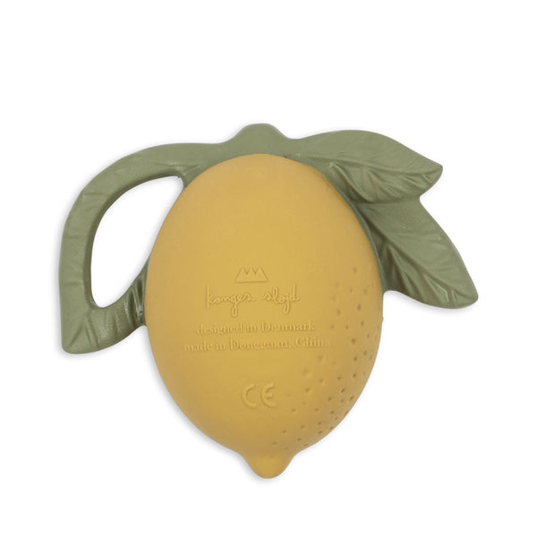 Natural Rubber Teether Lemon