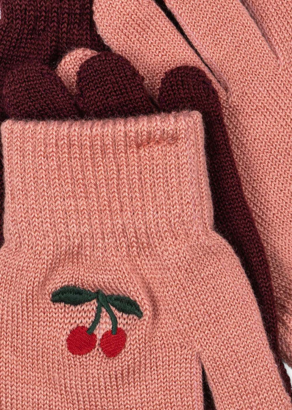 Lot de 2 paires de gants Filla Sorbet