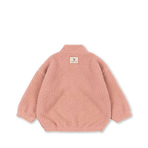 Teddyjacke Jody Mellow Rose – Detailansicht Kragen
