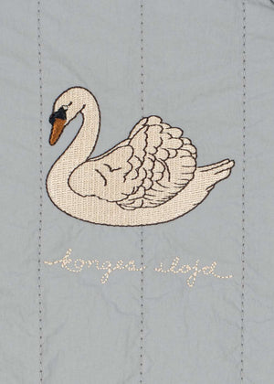 Konges Sløjd Juno Bomberjacke Swan Sleet – Reissverschluss
