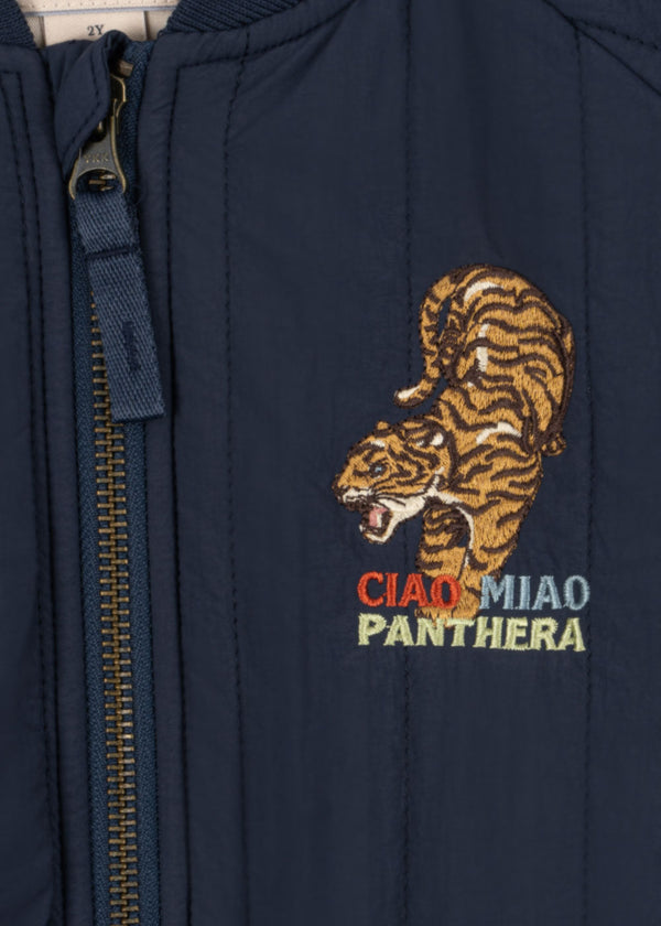 Blouson aviateur Juno Tiger Total Eclipse